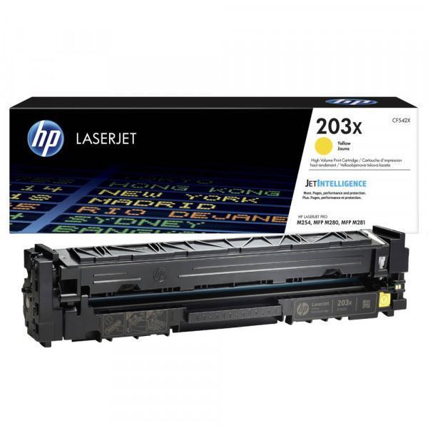 Color toner cartridge CF542X / 203A Y (2500 p)