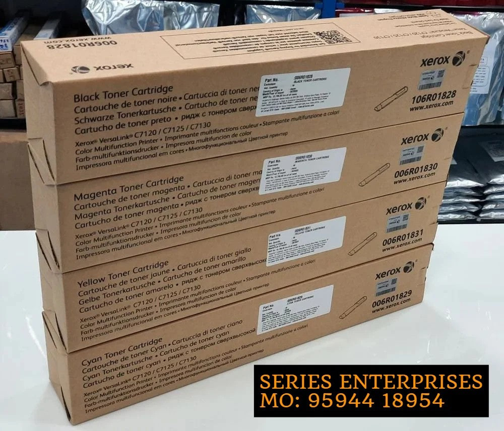 Toner cartridge Xerox VL C7120/С7125/С7130 Yellow (18 500 p)