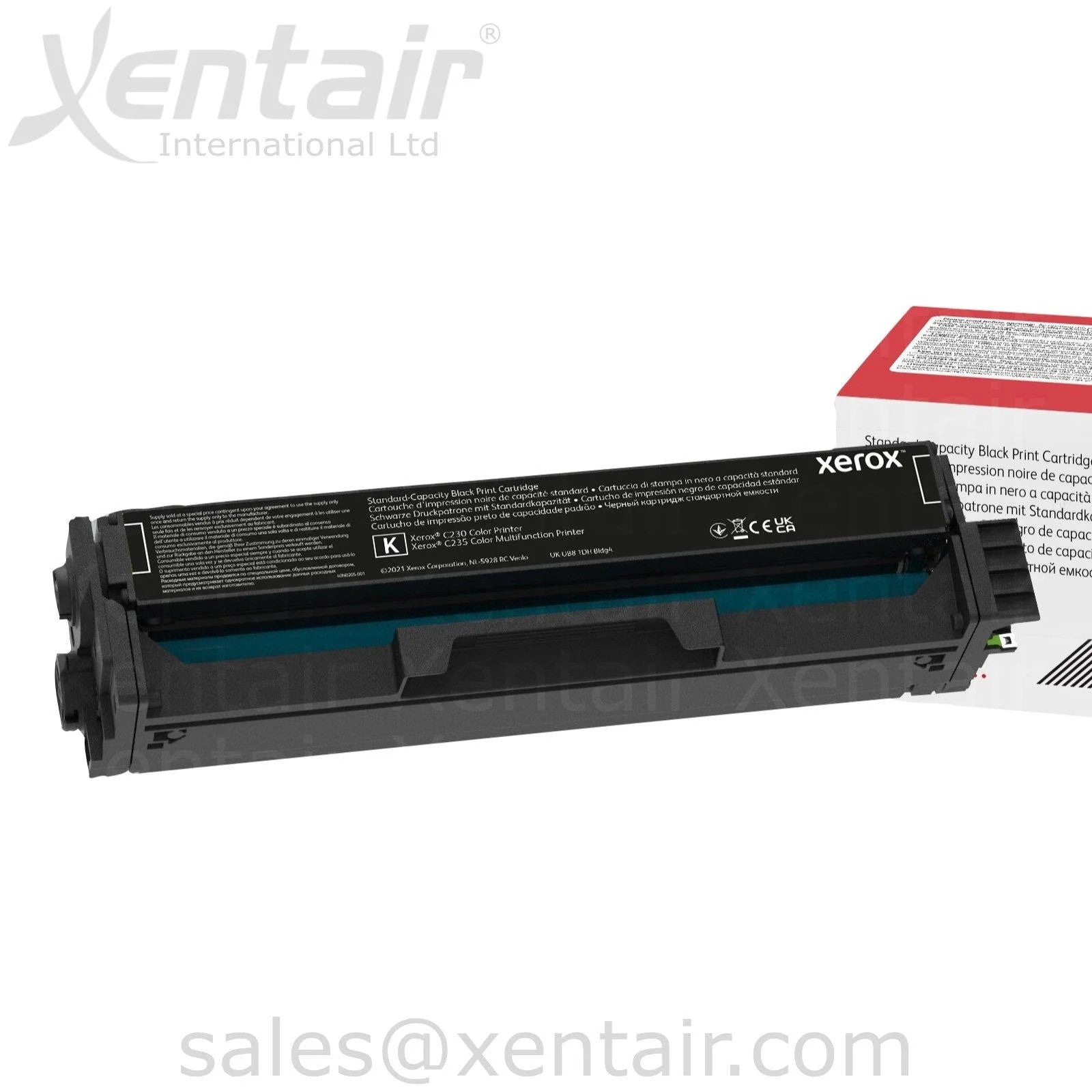 Toner cartridge Xerox C230/C235 Black (3000 p)