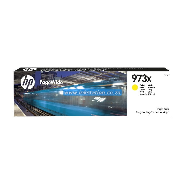 Ink cartridge HP 973X High Yield Yellow Original PageWide Cartridge
