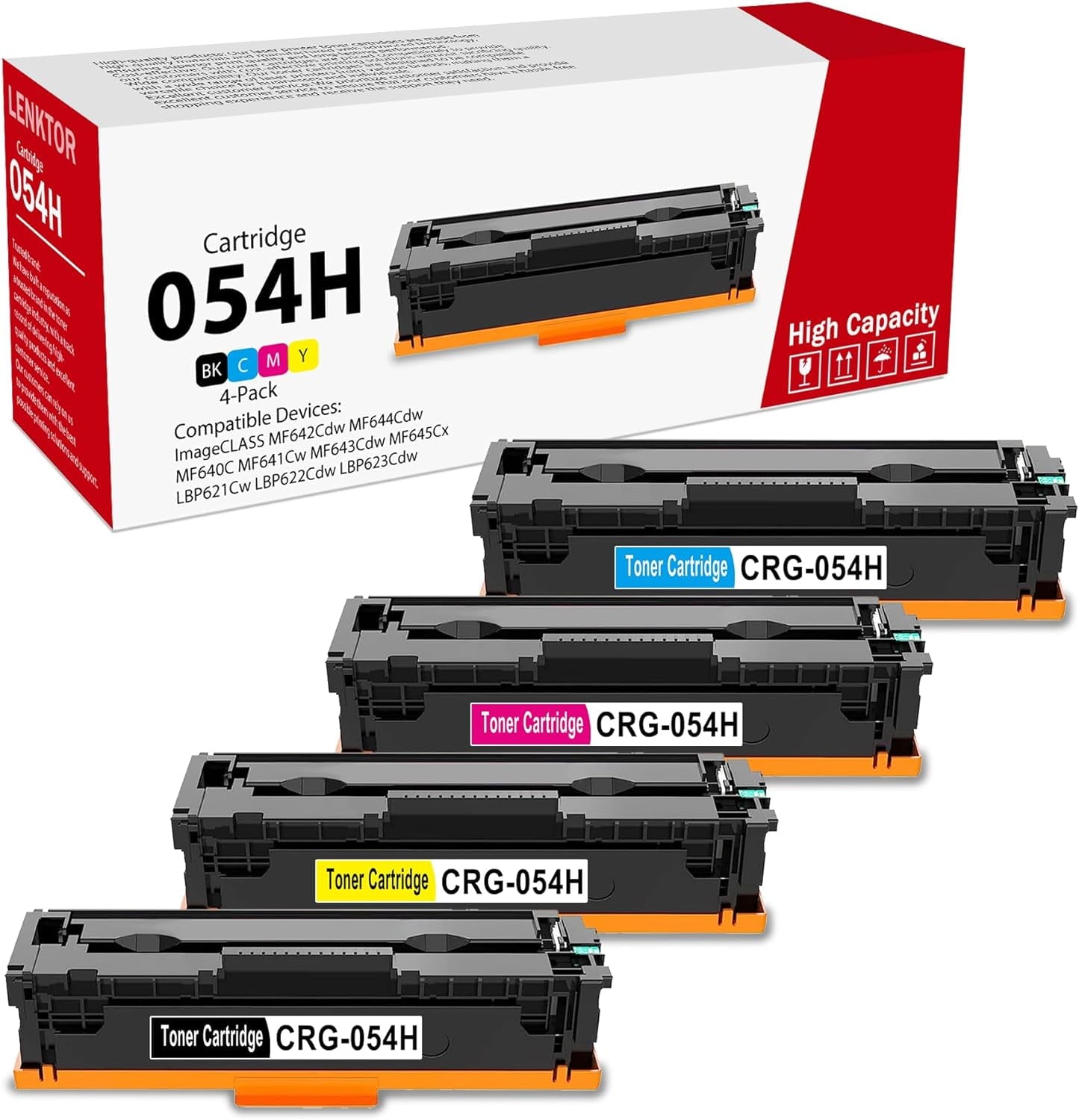 Color toner cartridge CRG054H C (3000 p)