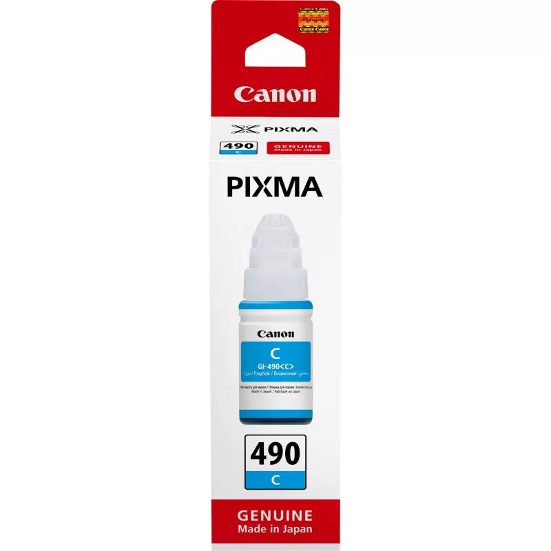 INK GI-490 C for PIXMA G1400 PIXMA G2400 PIXMA G3400 PIXMA G4400 PIXMA G1411