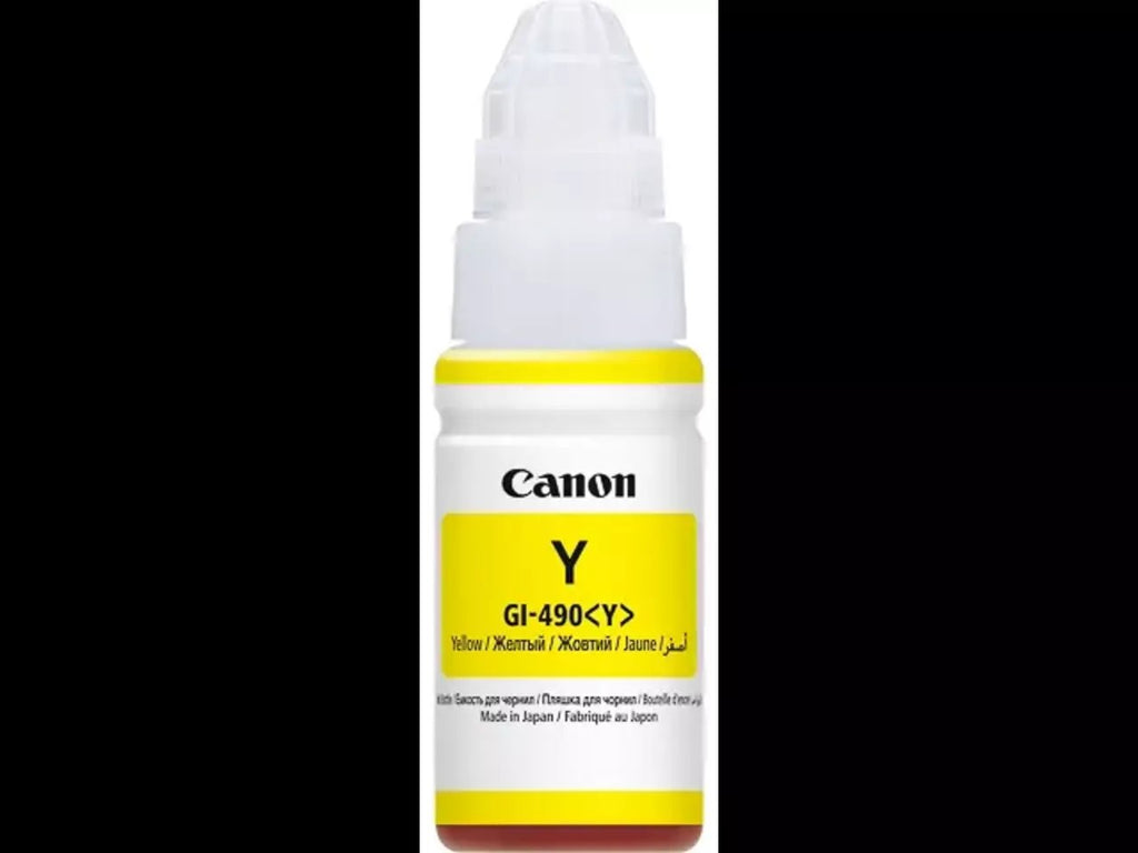 INK GI-490 Y for PIXMA G1400 PIXMA G2400 PIXMA G3400 PIXMA G4400 PIXMA G1411
