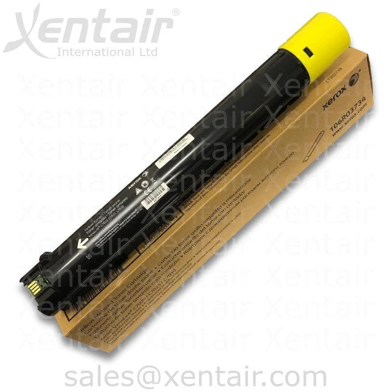 Toner cartridge Xerox VL C7020/7025/7030 Yellow (16500 p)