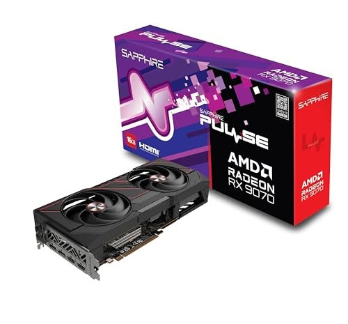 SAPPHIRE Graphic Card Radeon RX 9070 16GB GDDR6 PULSE GAMING OC