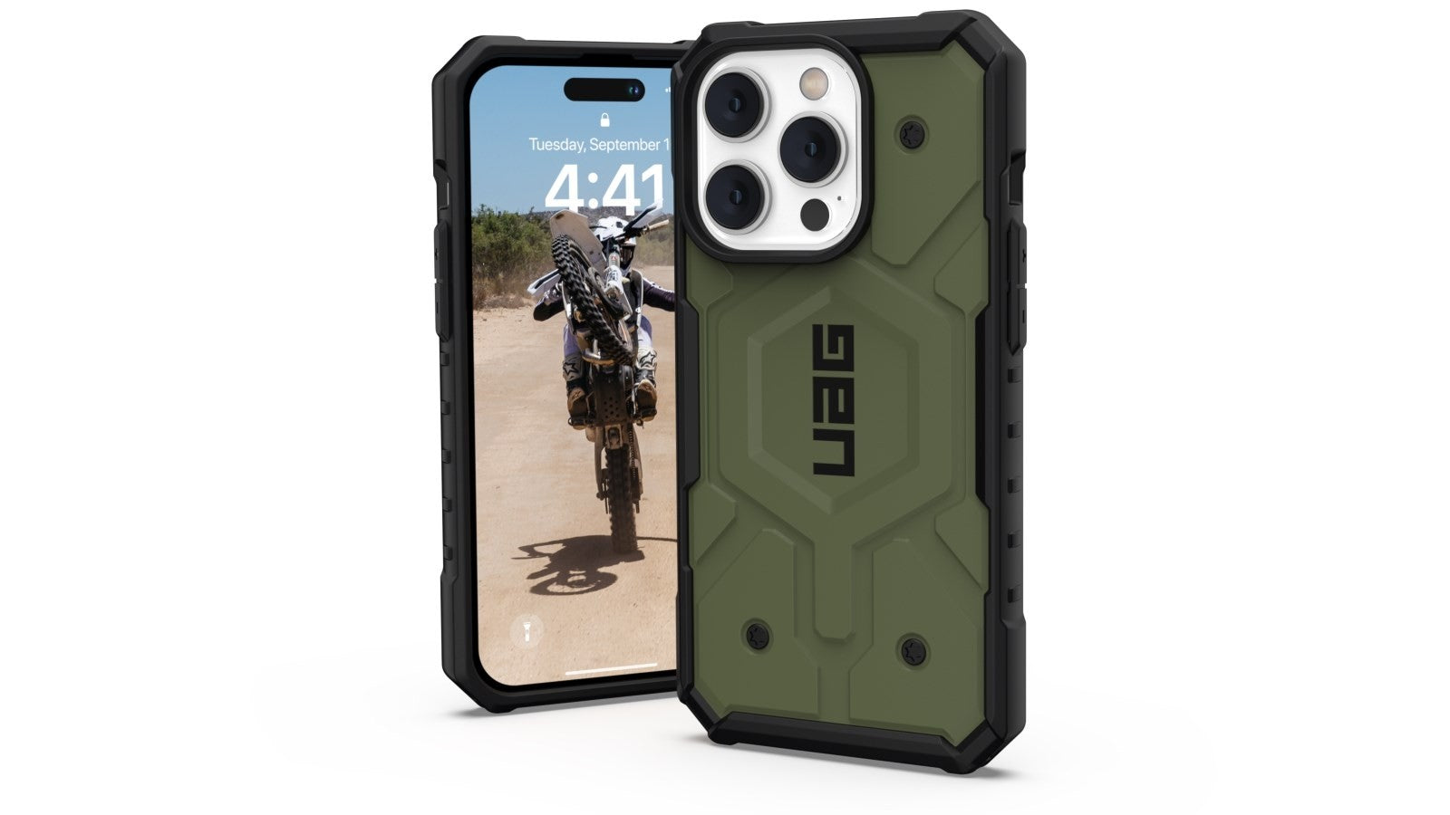 UAG iPhone Dipsy 2022 Pathfinder Magsafe - Olive