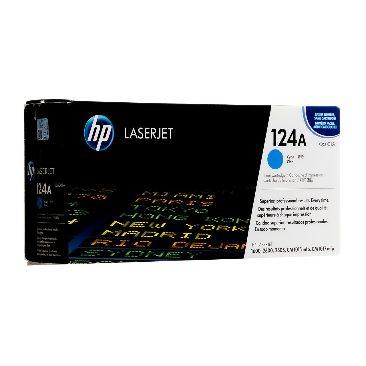 Color toner cartridge Q6001A / 124A C (2000 p)
