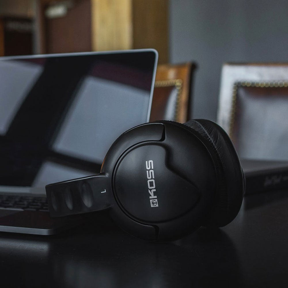 Koss Headphones Spark Plug VCk Noise Isolating Black