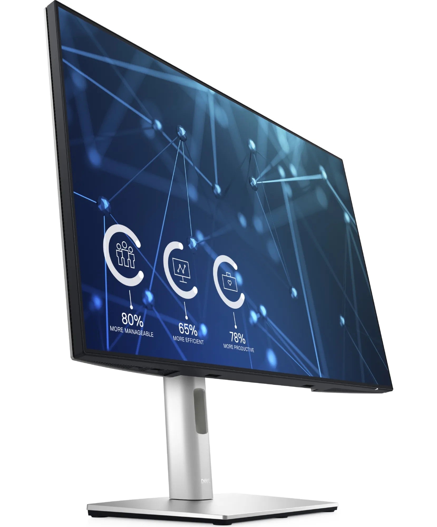 Monitor DELL 24.1" U2421E USB-C HUB HDMI, DP, USB-C, Audio, RJ-45, IPS, Pivot, 1920x1200, 16:10, sRGB 99%, 60Hz