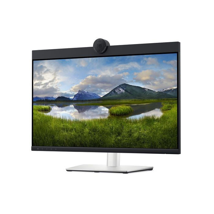 Monitor DELL 23.8" P2424HEB Video Conferencing Monitor, HDMI, DP, USB-C, RJ-45, MM, IPS, sRGB 99%, Pivot, Cam, 1920x1080, 60Hz