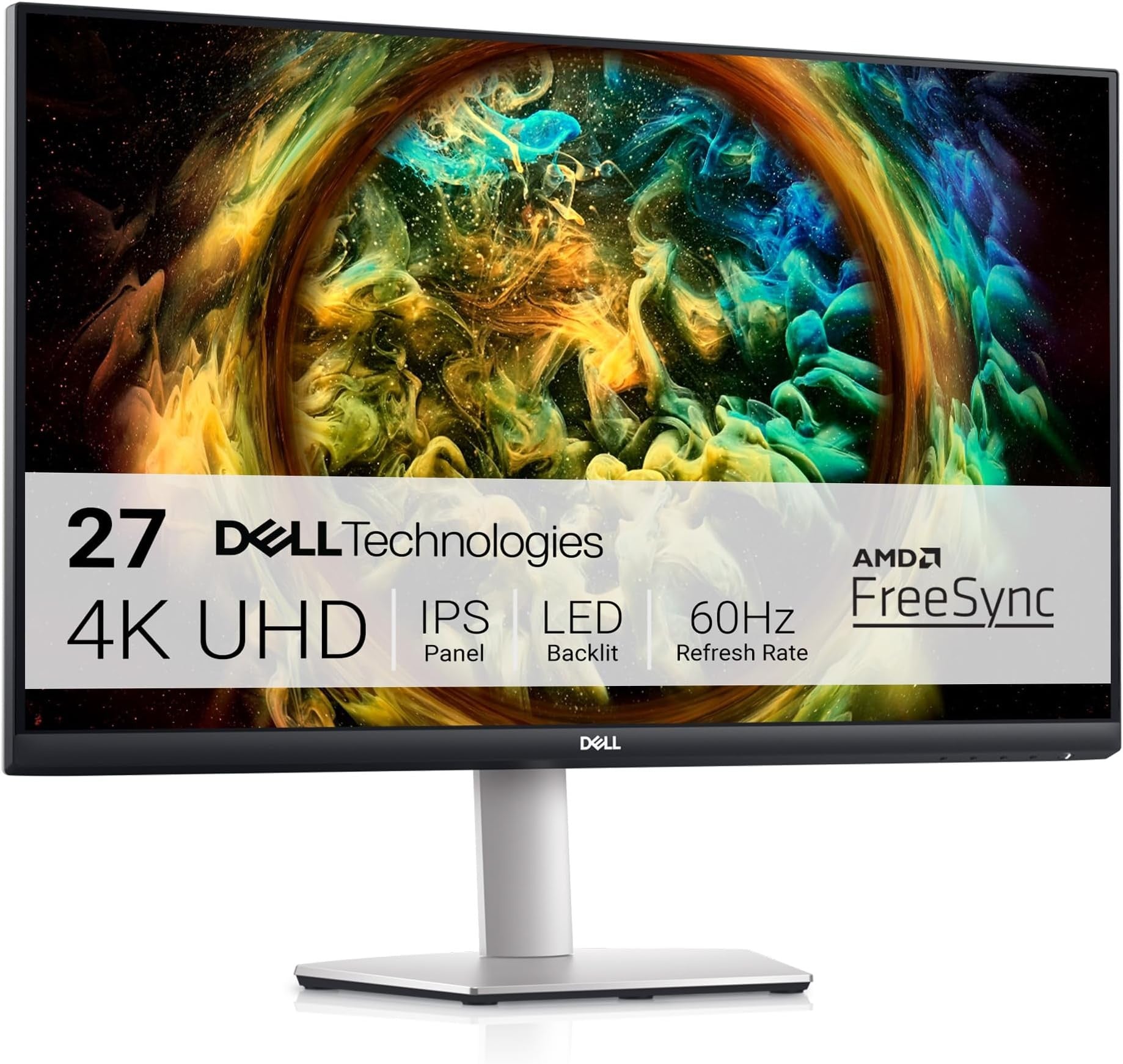 Monitor DELL 27" S2725QS 2xHDMI, DP, MM, IPS, 3840x2160, 120Hz, 4ms, sRGB 99%, FreeSync, Pivot