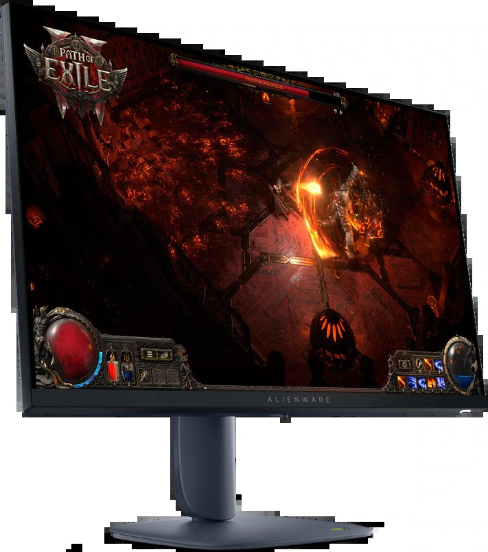 Monitor DELL 27" AW2725DM ALIENWARE, 2xHDMI, DP, USB, Fast IPS, 2560x1440, 180Hz, 1ms, DCI-P3 95%, G-SYNC, FreeSync, Pivot, HDR400