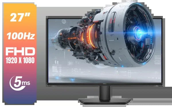 Monitor DELL 27" SE2725HM D-Sub, HDMI, IPS, 100Hz, 1920x1080