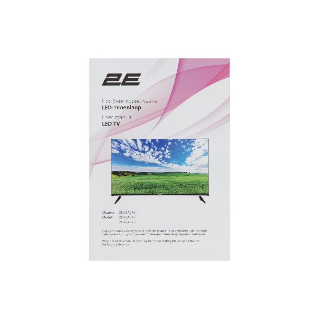 TV Set 40" 2E LED FHD 60Hz Smart Android Black