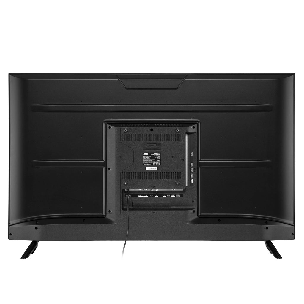 TV Set 55" 2E QLED 4K 60Hz Smart Google TV Black
