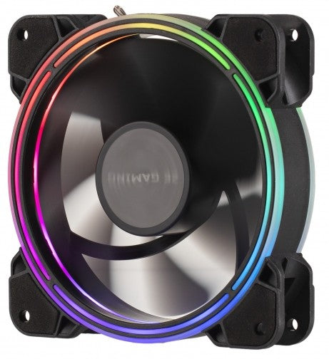 2E GAMING Case fan AIR COOL ACF120B-RGB, 120mm, 1300rpm, 4pin PWM+3pin, 24.8dBa