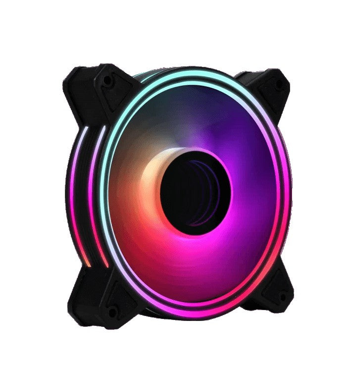 2E Gaming Case fan 2E Gaming Air Cool ACF120PA-ARGB, 120mm, 800-1700rpm, 4pin PWM, + 5V 3pin RGB, 19.4-33.8dBa