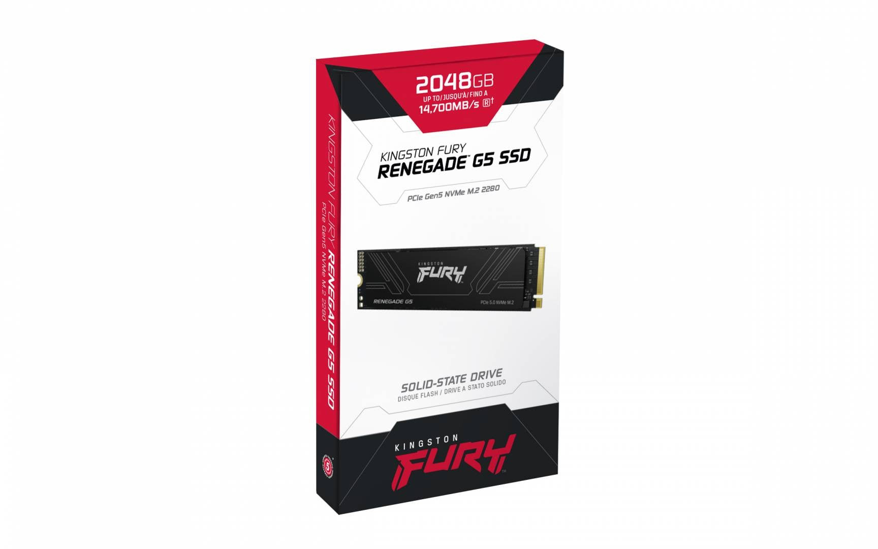 Kingston SSD M.2 2TB PCIe 5.0 FURY Renegade