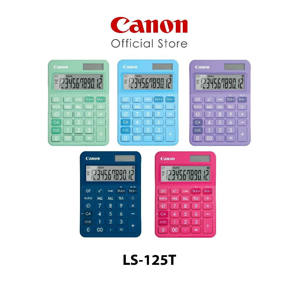 Canon 12-digit desktop calculator with practical Grand Total AS-2200