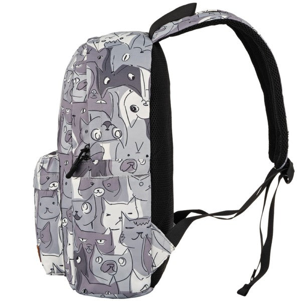 2E Backpack, TeensPack Cats, Gray