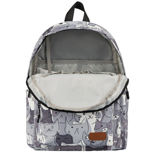 2E Backpack, TeensPack Cats, Gray