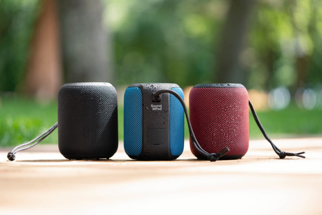 Portable Speaker 2E SoundXPod TWS, MP3, Wireless, Waterproof Red
