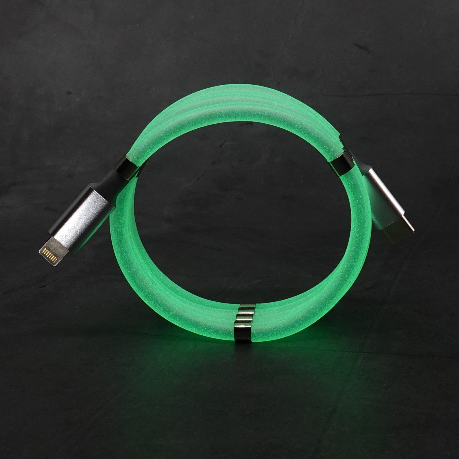 2E Cable USB-A - Lightning Glow 1m Black