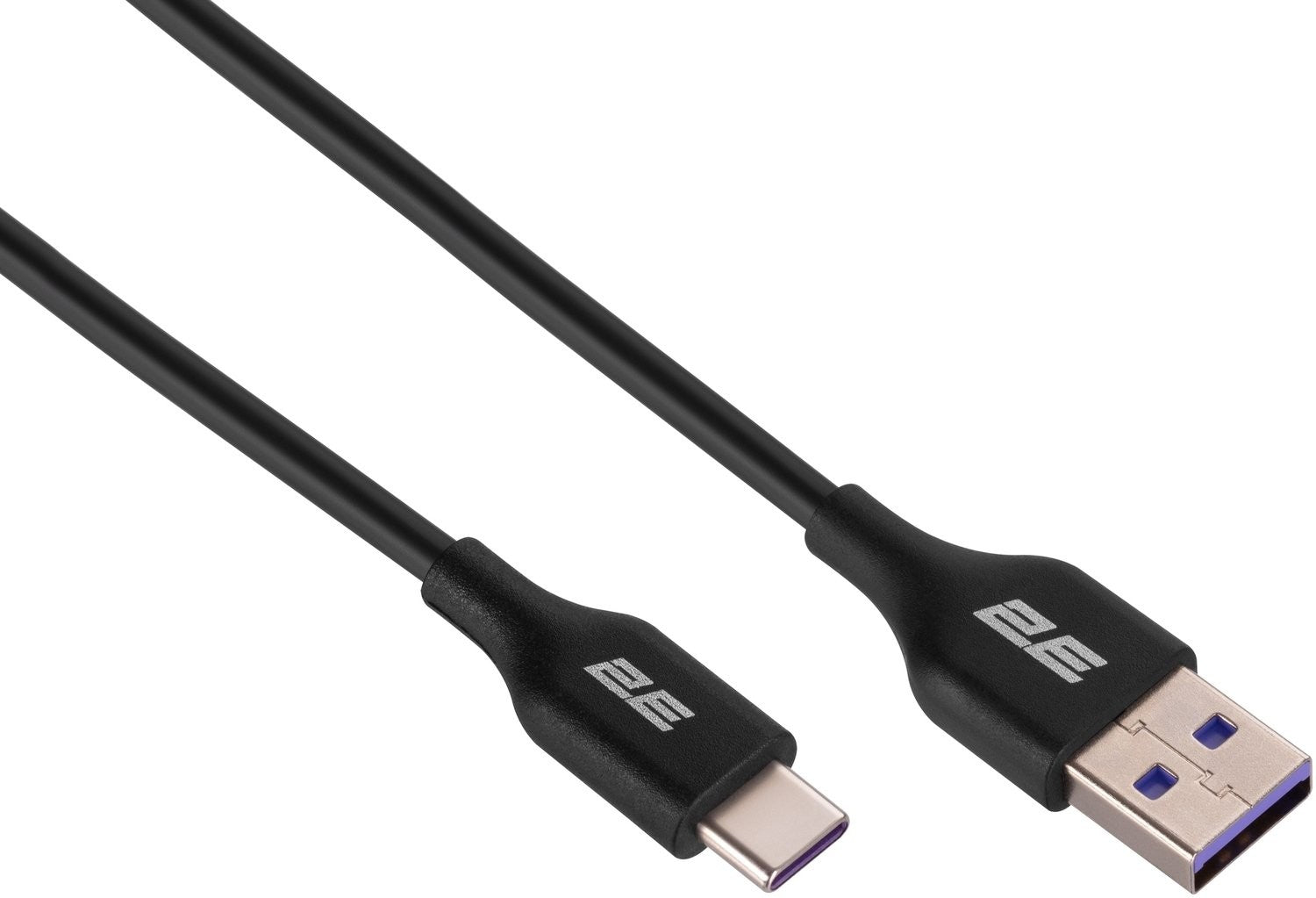 2E Сable USB-C > USB-C charge/data, 1m, 60W Type-C, Glow, white