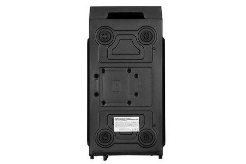 2E Computer case ALFA (E1903U-400)with PSU 2EATX400, MidT,2xUSB2.0,1xUSB3.0, steel (side panel), black