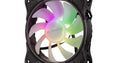 2E GAMING Case fan (F120OI-ARGB), 120mm, 3+3pin 5V Aura, white blades, black frame,outer-inner LED