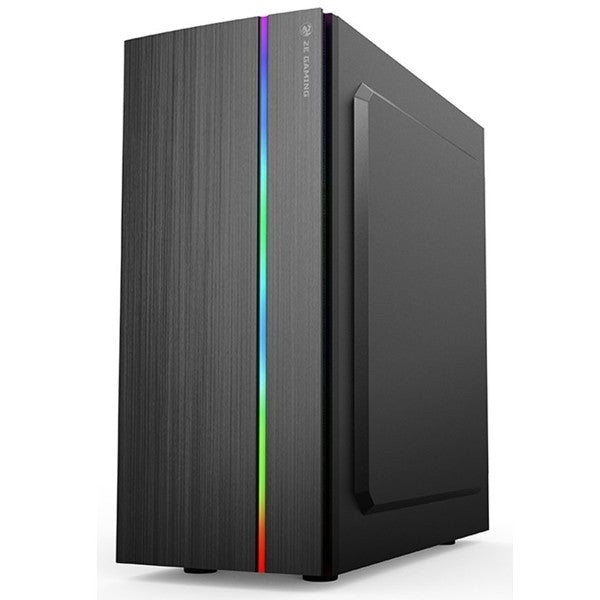 2E Gaming Computer case Infinity G205A, without PSU, 2xUSB 3.0, 1xUSB Type-C, 1x120mm ARGB, 2x120mm, ARGB strip, TG Side Panel, ATX, Black