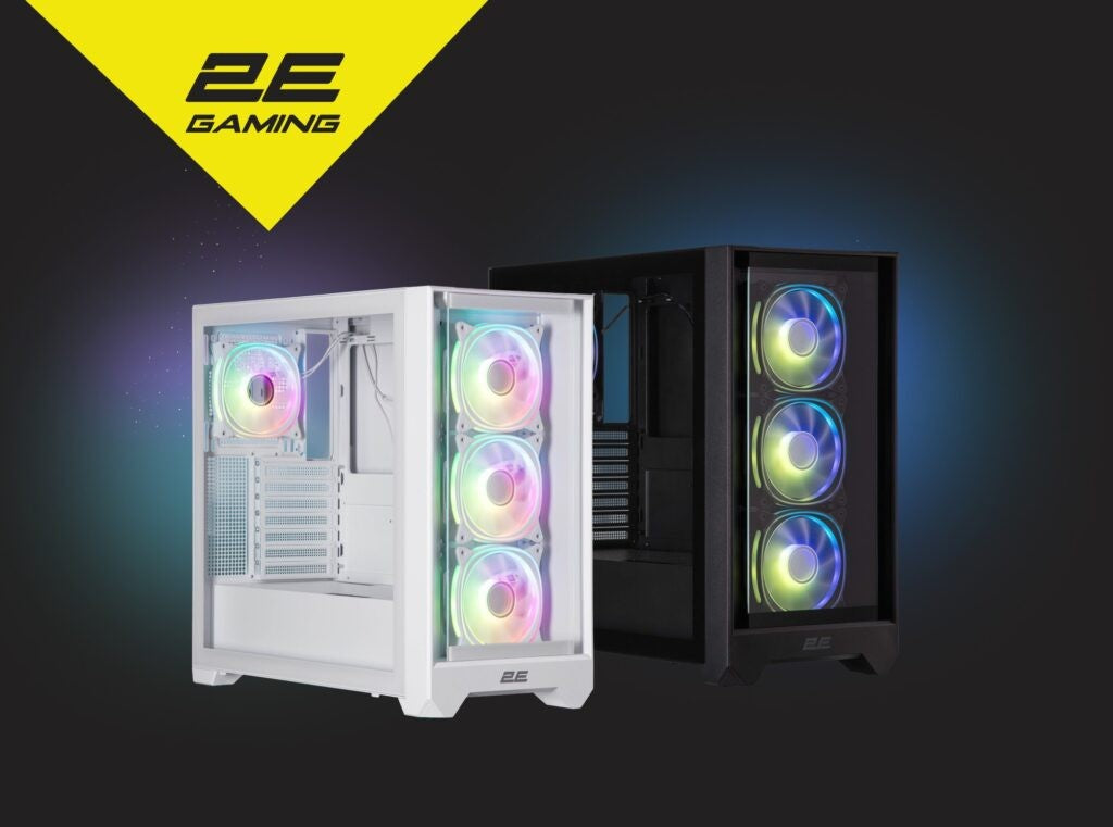 2E GAMING PC case Dominator Pro G2302B, without PSU, 2xUSB3.0, 1xUSBType-C, 4x120mm ARGB, VGA 380mm, LCS ready, controller with remote, TG Side Panel,