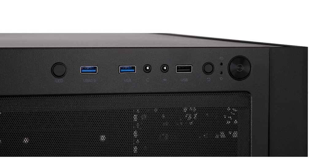 2E Gaming Computer case Virtus Neo G3301N, without PSU, 2xUSB 3.0, 1xUSB 2.0, 3x140mm ARGB, 1x120mm ARGB, controller with remote, TG Side Panel, ATX,