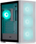 2E Gaming Computer case Virtus Neo G3301N, without PSU, 2xUSB 3.0, 1xUSB 2.0, 3x140mm ARGB, 1x120mm ARGB, controller with remote, TG Side Panel, ATX,