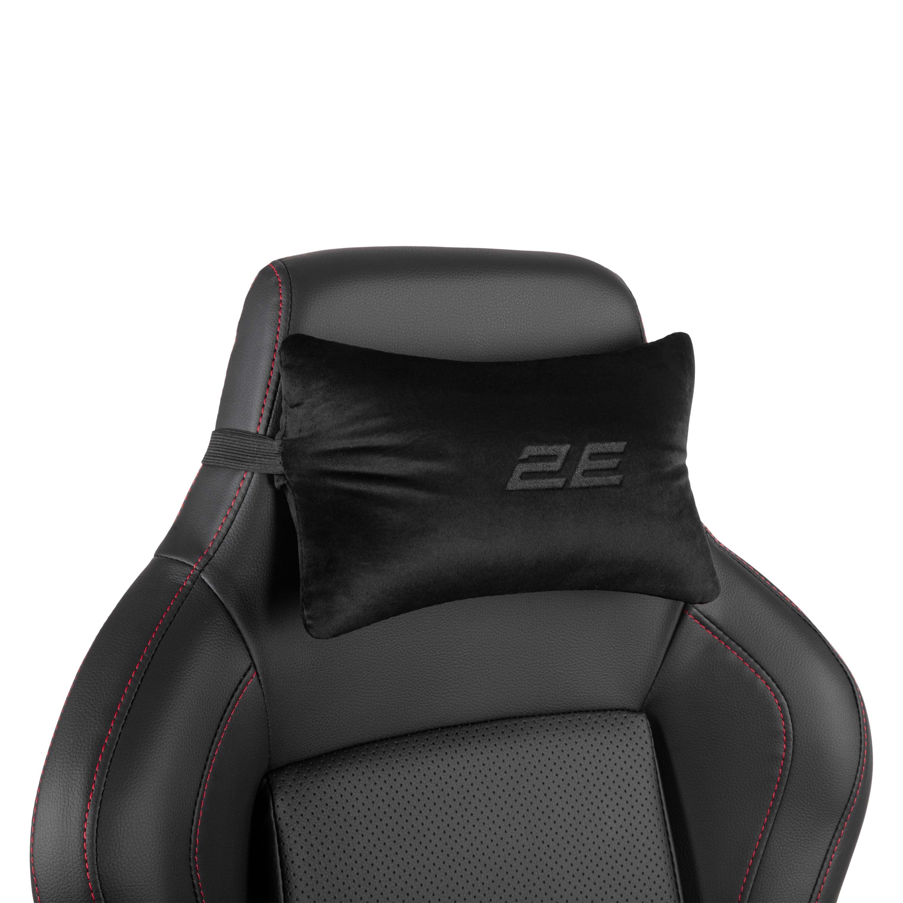 2E GAMING Chair BASAN Black/Red