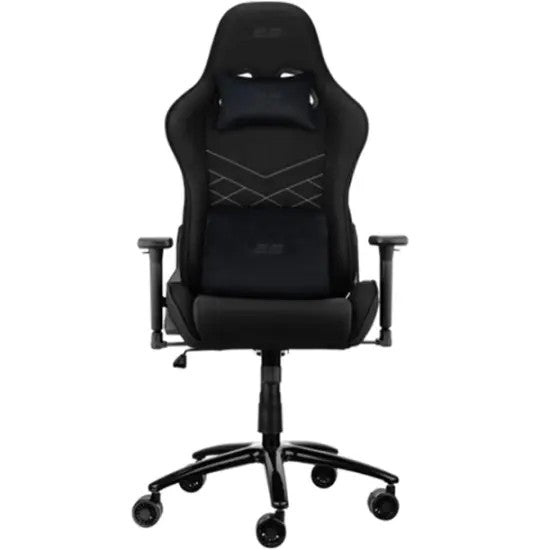 2E GAMING Chair BUSHIDO Lite, fabric, 2D-Armrests, dark grey