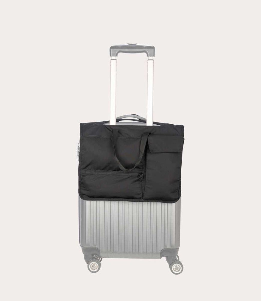 Tucano LET ME OUT SHOPPER BAG FOLDABLE, BLACK