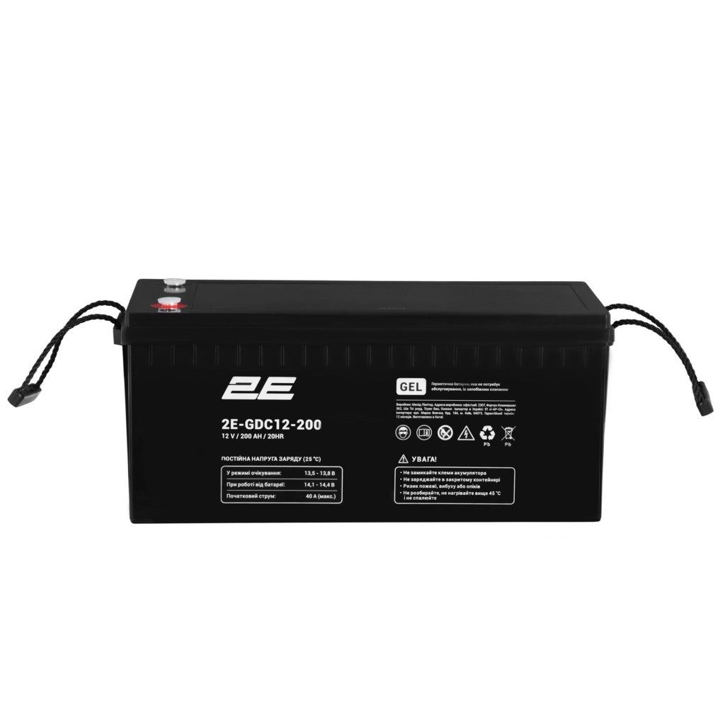 2E GDC, 12V, 200Ah, GEL