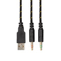 2E GAMING Headset HG300 LED 3.5mm Black