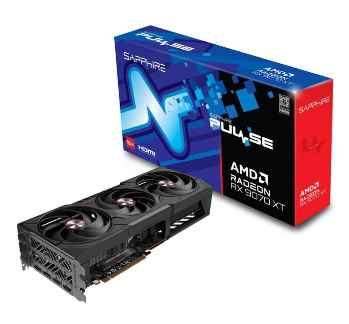 SAPPHIRE Graphic Card Radeon RX 9070 XT 16GB GDDR6 PULSE GAMING OC