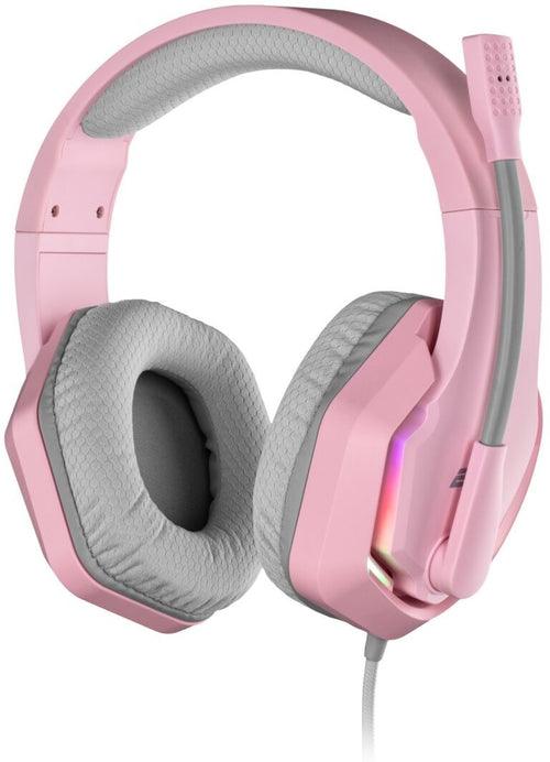 2E GAMING Headset HG315, 7.1, USB-A, RGB, 2m, pink