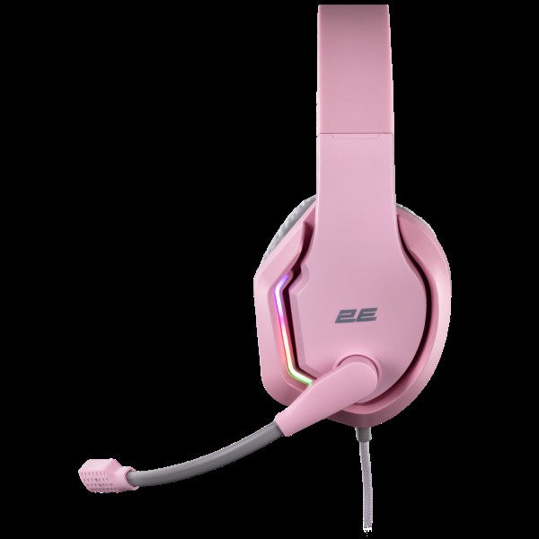 2E GAMING Headset HG315, 7.1, USB-A, RGB, 2m, pink