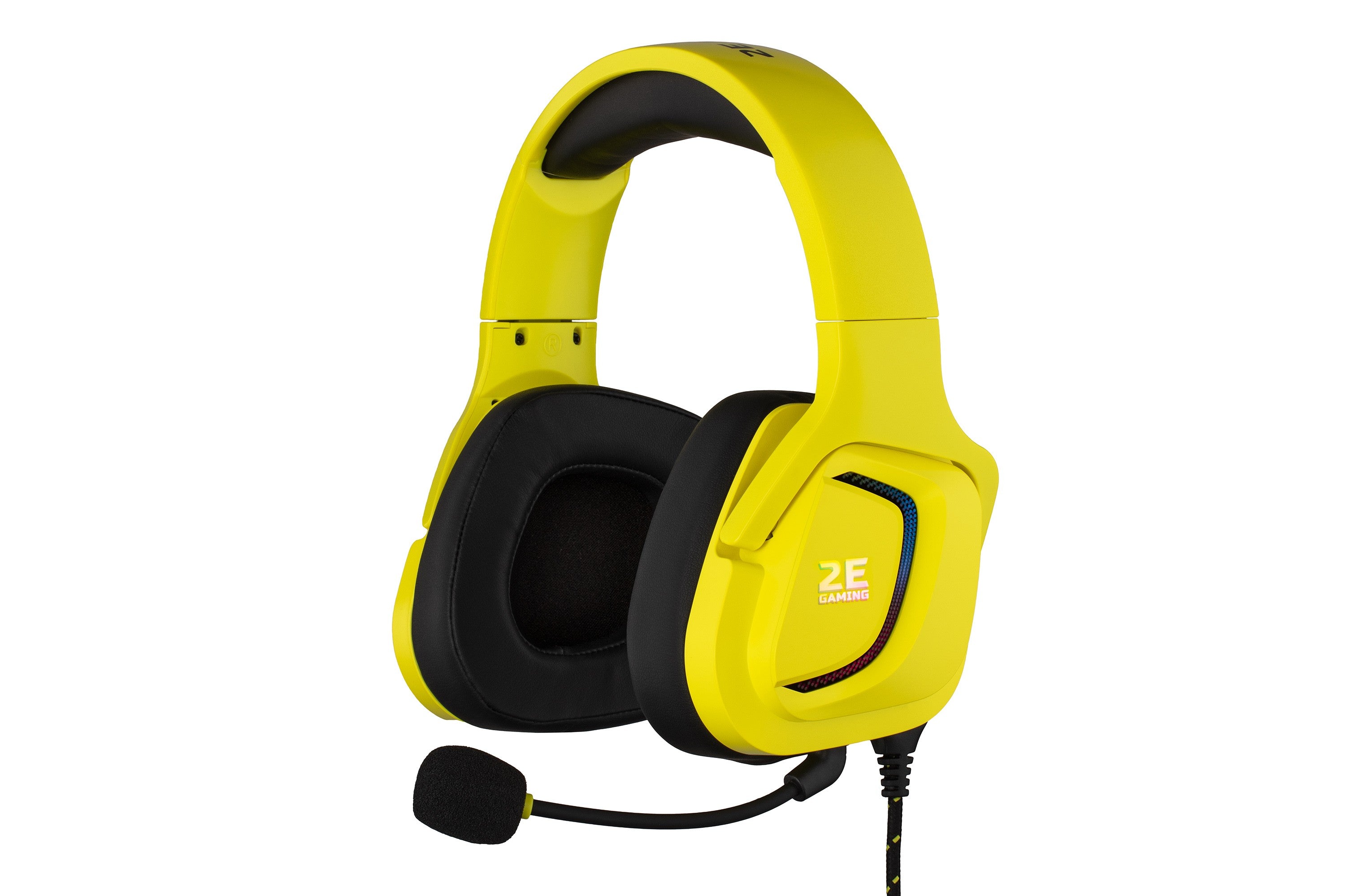 2E GAMING Headset HG340 RGB USB 7.1 Yellow
