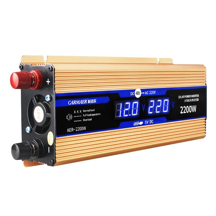 2E HI1600 Home inverter, 1600W LCD with AVR + DC output