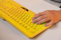 2E GAMING Membrane keyboard KG390 100key, USB-A/WL/BT, EN/UA, RGB, black