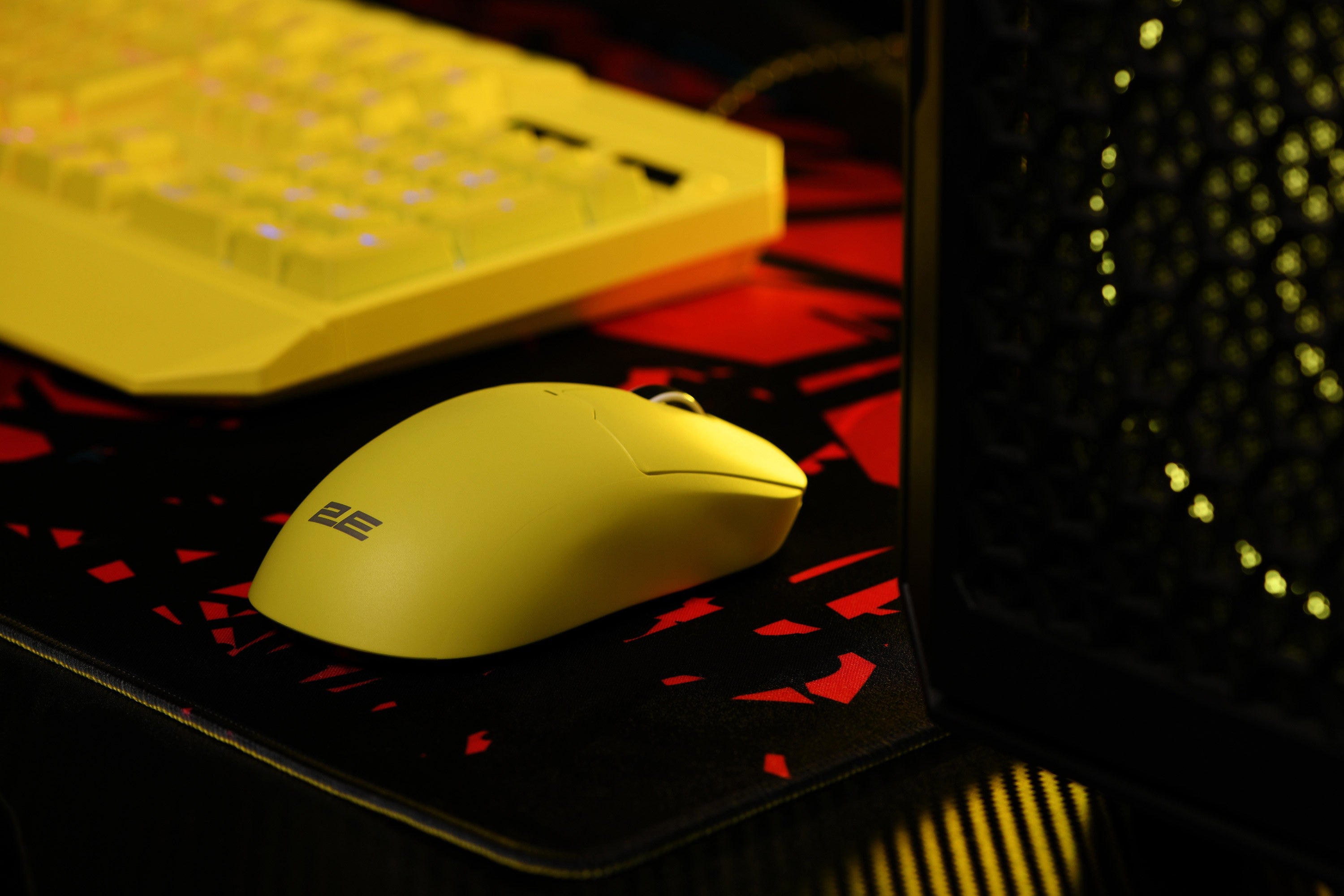 2E GAMING Mouse MG315, USB-A, yellow