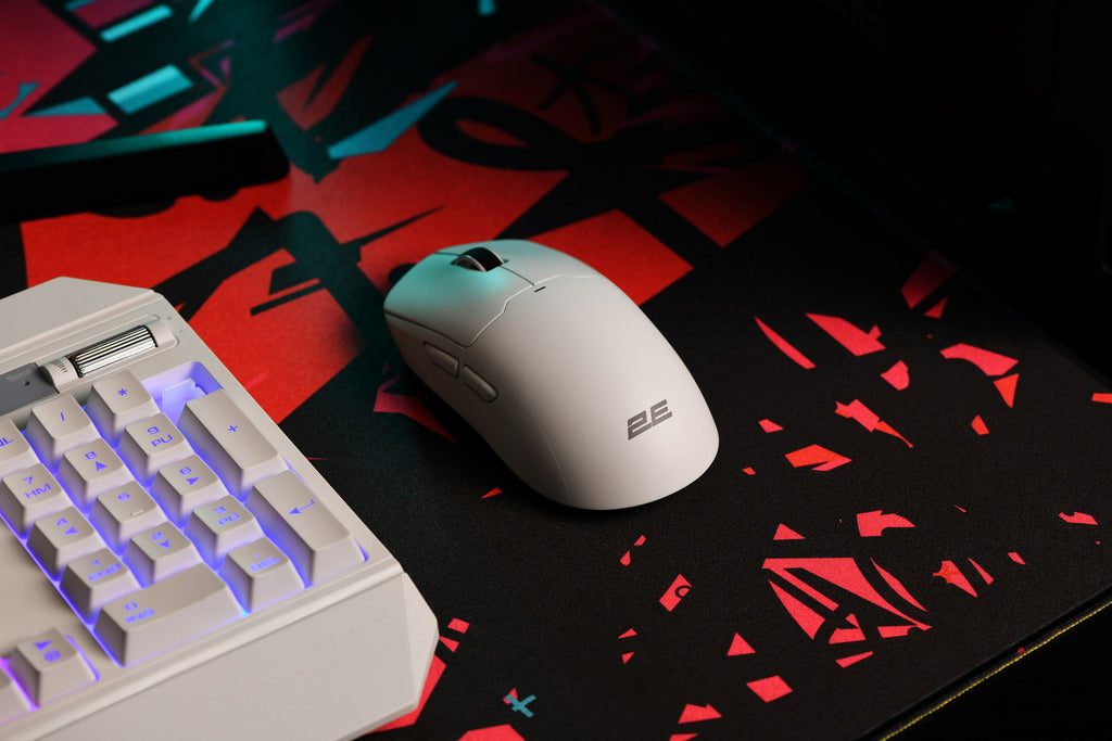 2E GAMING Mouse MG355 WL, RGB, USB-A/WL, white
