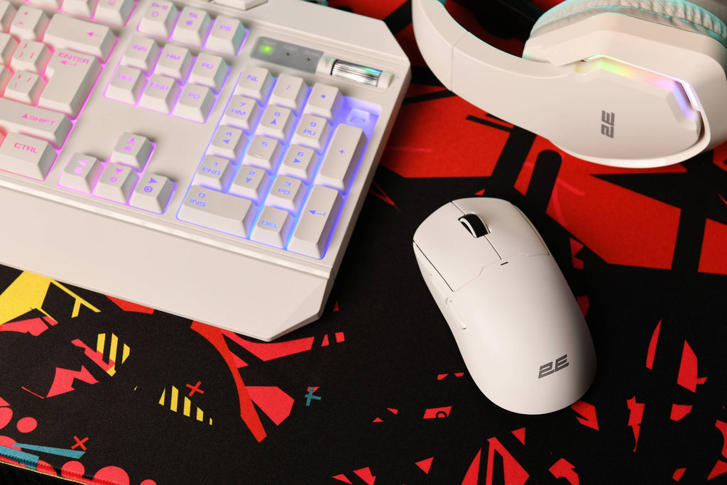 2E GAMING Mouse MG355 WL, RGB, USB-A/WL, white