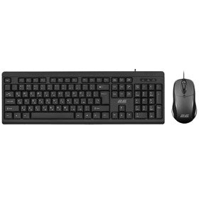2E Combo keyboard and mouse MK401 USB-A, EN/UK, black