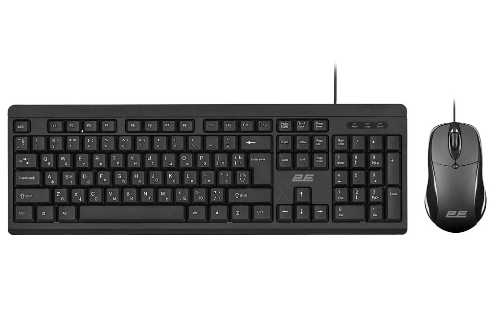 2E Combo keyboard and mouse MK405 USB-A, EN/UK, black